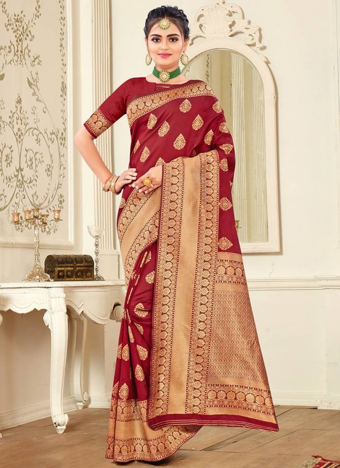 Santraj 1016 New Exclusive Wear Banarasi Silk Designer Saree Collection